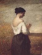 William Morris Hunt, Peasant Girl (mk06)